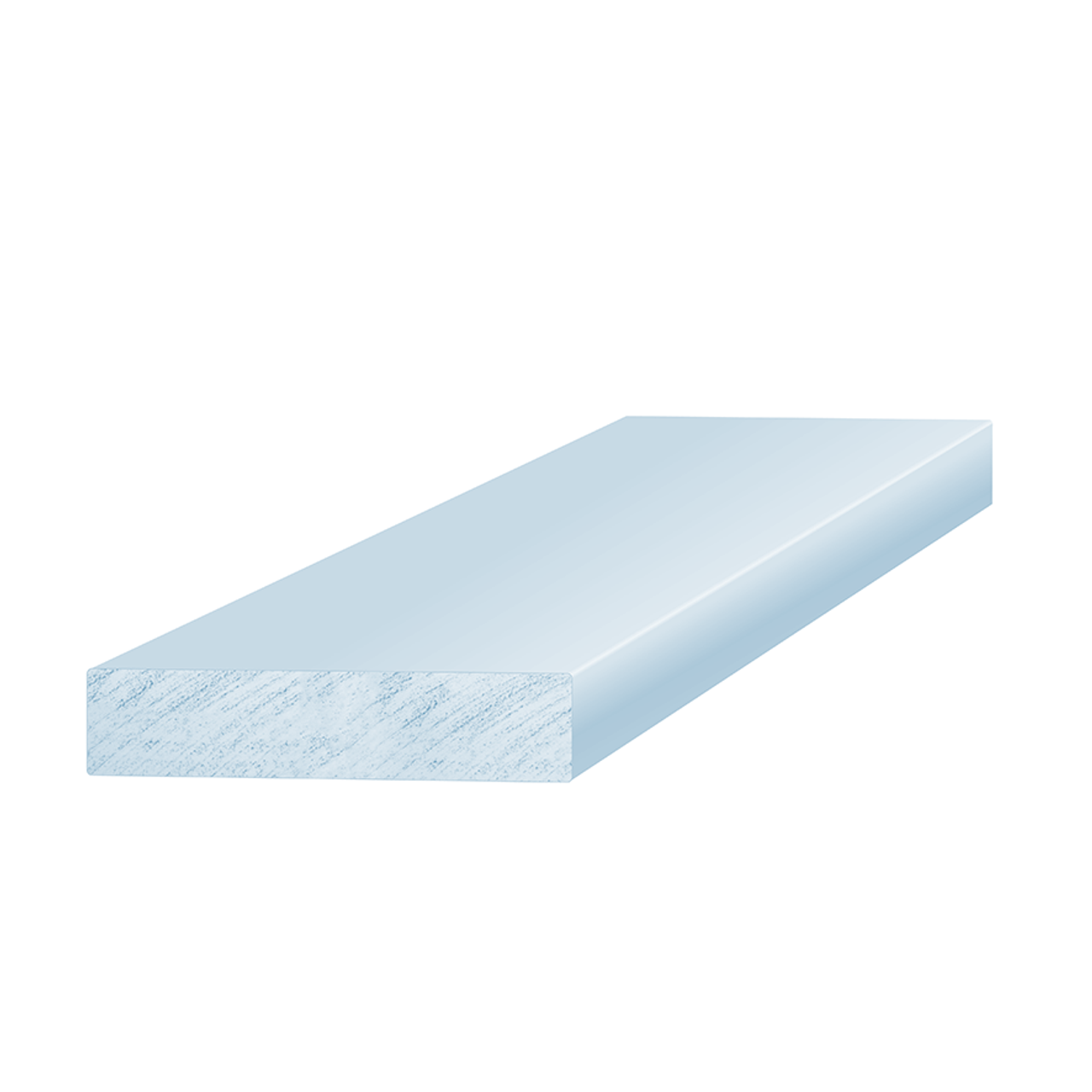 185x42x5.4m F/J Primed Ext H3 Door Jamb-S/Rebate