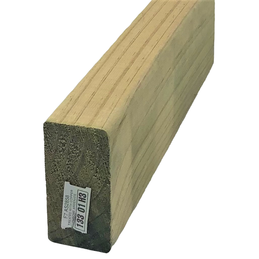 H3 Treated Pine F7 70 x 35 Timber Set Lengths 6.0m