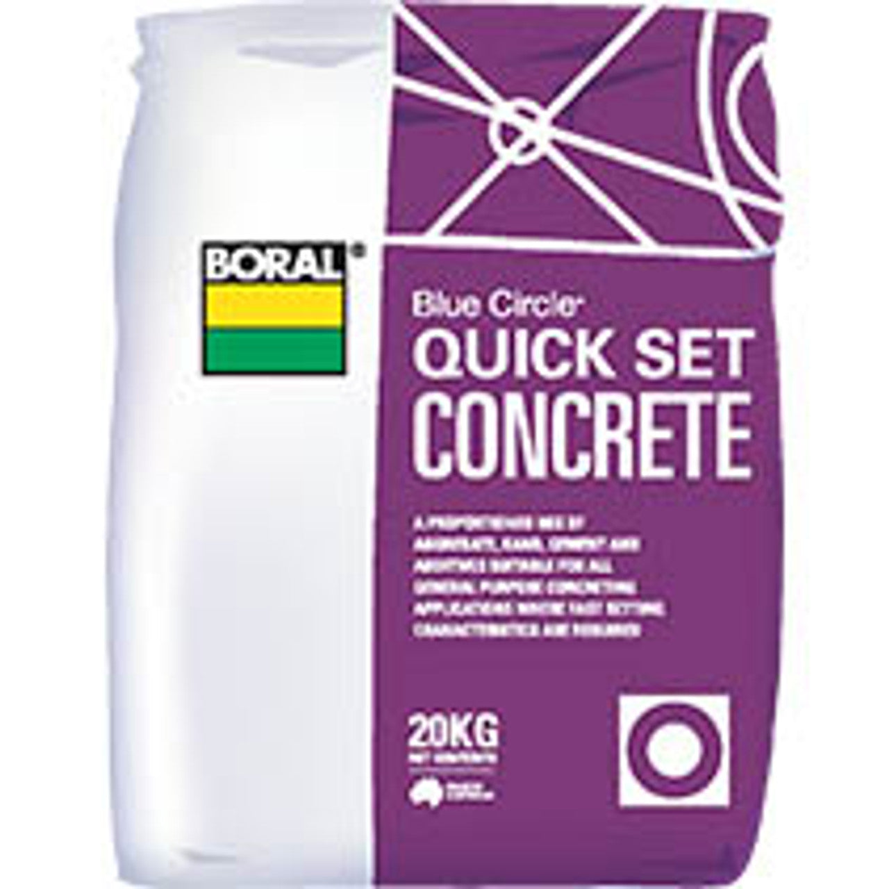 Quick/Rapid Set Concrete Mix 20kg – Getter - Quality Timber- Best Price