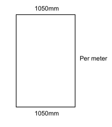 Flat Sheet 1050mm Wide – COLORBOND® or ZINCALUME®