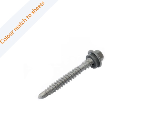 Roofing Tek Screws 12 x 50 Multifix – Metal or Timber: Painted COLORBOND®