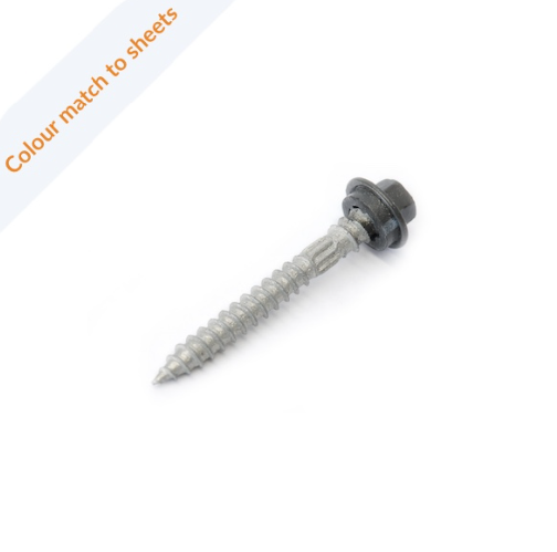 Colorbond Fasteners Roofing Fasteners Screws – 12 x 50 – Timber Fix, Type 17 – COLORBOND ...