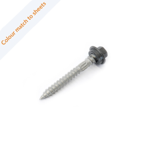 Roofing Fasteners Screws – 12 x 50 – Timber Fix, Type 17 – COLORBOND®: Painted