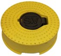 VALVE BOX ROUND NSW YELLOW