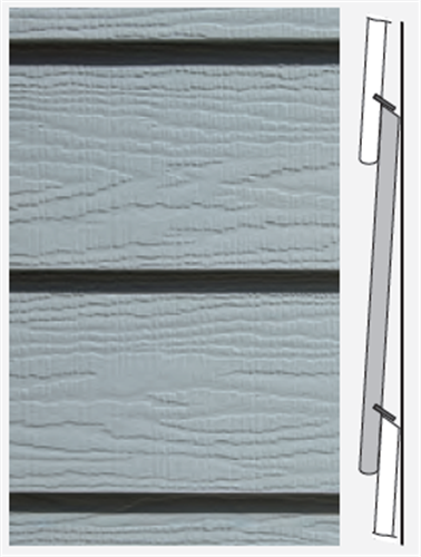 Weathertex PrimeLok Plank 3660x200x9.5mm Primed Woodsman